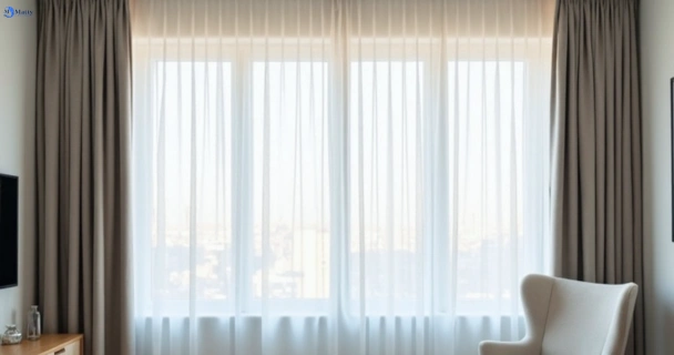 Restored vibrant drapes in boronia-heights QLD after Matty Curtain Cleaning